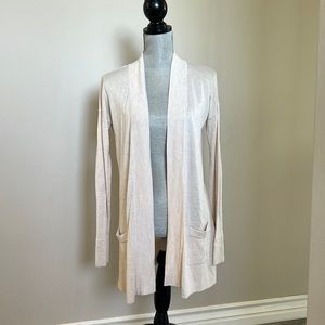Hippie rose cream colored cardigan